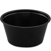 Buy Solo Solo Plastic Souffle Portion Cup, Black 2 oz. 2500/Pack  online at Mountainside Medical Equipment