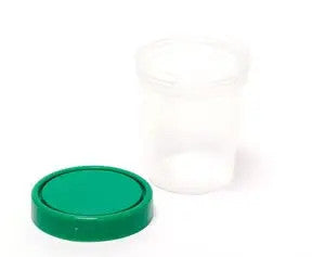 Urine Specimen Collection | Urine Specimen Container, Non Sterile 4 oz with Screw Top, 25/Pack