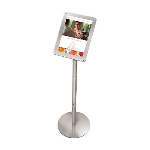 Buy n/a Floor Stand Sign Holder Displays 8 1/2” x 11” Signs, 45” Tall  online at Mountainside Medical Equipment