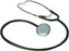 Single-Head Stethoscope, Black - ideal for clear heart and lung health assessment and diagnostics.