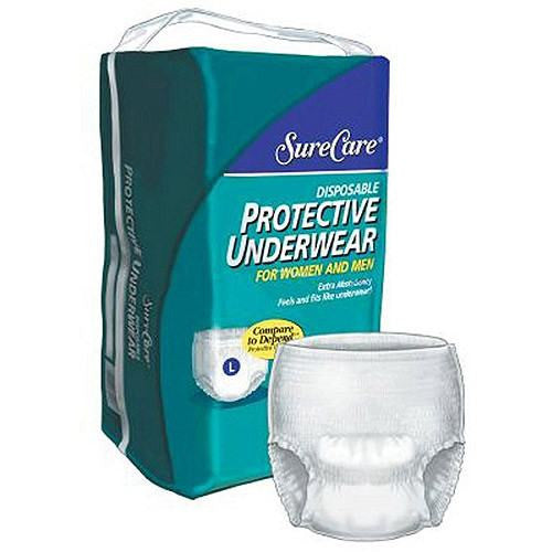 KND 1605, Kendall Sure Care Protective Underwear, M