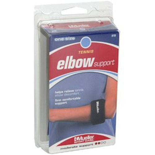 Elbow Braces | Mueller Tennis Elbow Support with Gel Pad, Universal Size