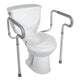 Adjustable Toilet Safety Frame with Padded Arms