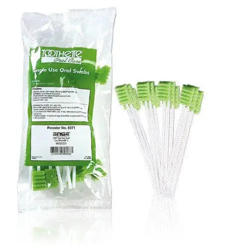 Sage Products Sage Toothettes Plus Swabs Untreated 20/Bag | Mountainside Medical Equipment 1-888-687-4334 to Buy