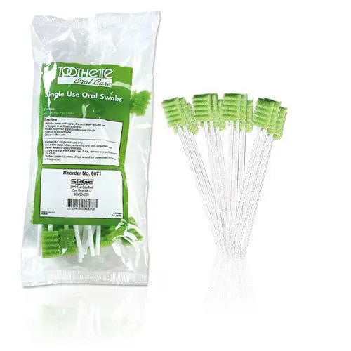 Buy Sage Products Sage Toothettes Plus Oral Swabs with Sodium Bicarbonate  online at Mountainside Medical Equipment