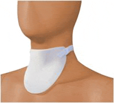 Med Mart Trach Cover with Adjustable Neck Band | Mountainside Medical Equipment 1-888-687-4334 to Buy