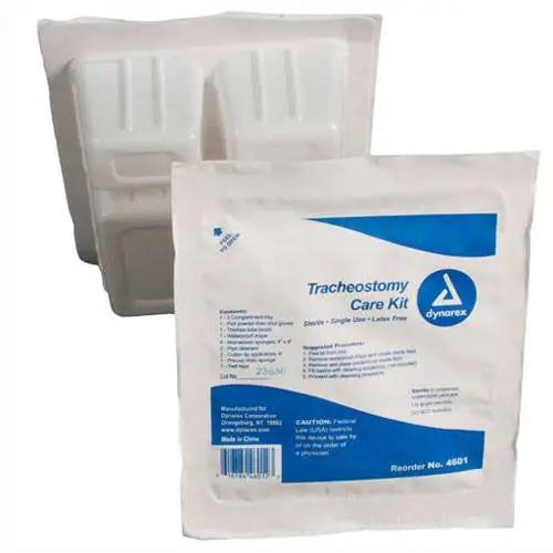 Dynarex Tracheostomy Care Cleaning Kit with Supplies, Sterile | Buy at Mountainside Medical Equipment 1-888-687-4334