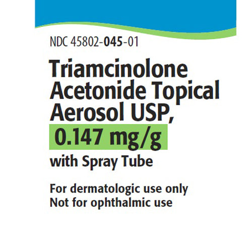 Package Label forTriamcinolone Acetonide Topical Aerosol Spray