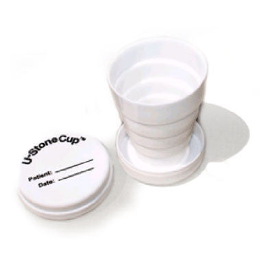 StoneScreen Kidney Stone Collection Cup StoneScreen Collapsible Plastic Strainer