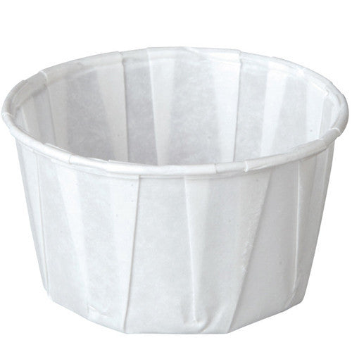 500-Pack 4 Oz Paper Souffle Cups - Biodegradable Portion Cups For Condiments, Samples & More