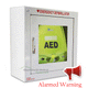 Metal Wall Defibrillator Cabinet with Alarm for Zoll AED Plus